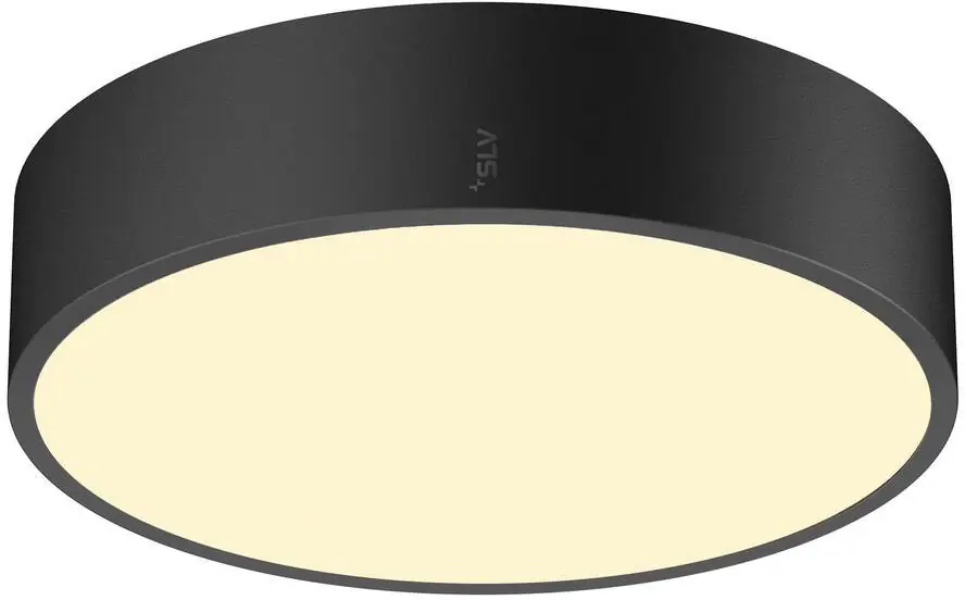 Garantierte Lieferung SLV MEDO® PRO 30, Wand- und Deckenaufbauleuchte, rund, 3000/4000K, 10W, Phasenabschnitt, 110°