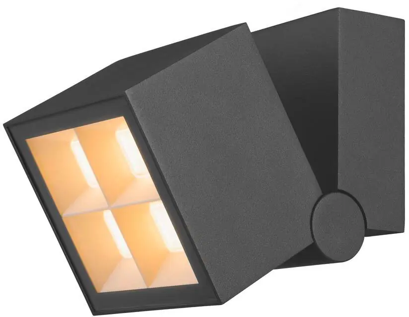 Heißes Angebot SLV S-CUBE, Wand- und Deckenaufbauleuchte, 2700/3000K, 15W, PHASE, 80°, anthrazit