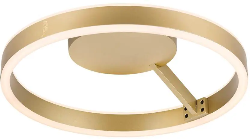SLV ONE, Wand- und Deckenaufbauleuchte, rund, 2700/3000K, 14W, PHASE, 130°, messing Jetzt Bestellen