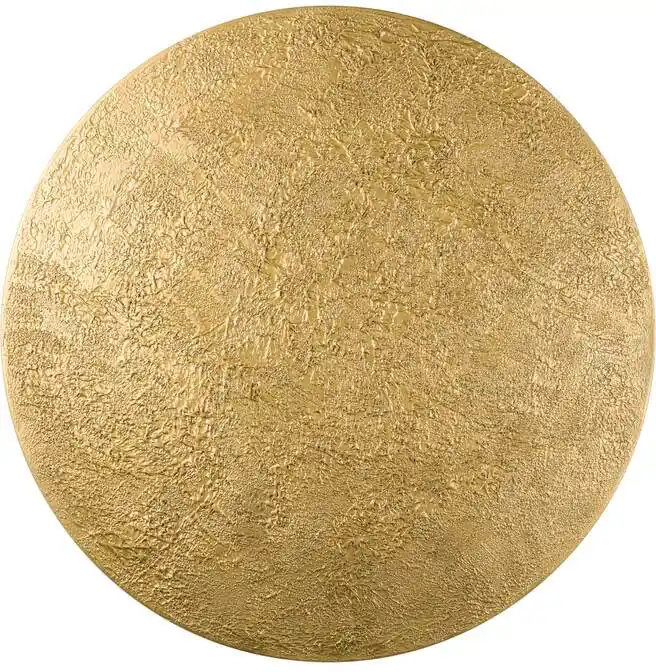 SLV MANA 60 Leuchtenschirm, rund, moon structure, H: 4.2 cm, gold Gratis Versand