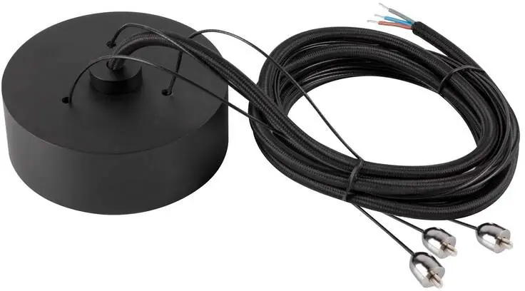 Preisreduziert SLV DECONA, Abhängeset, Pendellänge 150cm, schwarz