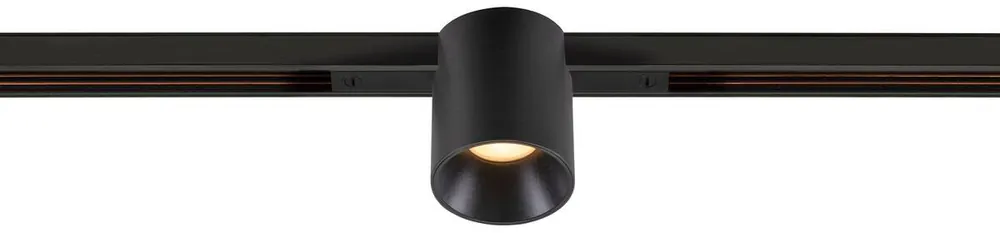 SLV FIXT-IT!, 48V, DALI, rund, Standard track, Spot, 3000K, 6.6 W, 36°, schwarz / schwarz Sichere Zahlung