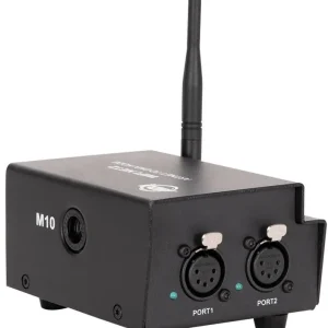 Ausverkauf ADJ Wifi Net 2 Drahtloser Knoten mit zwei Anschlüssen und integriertem 2,4-G-WLAN