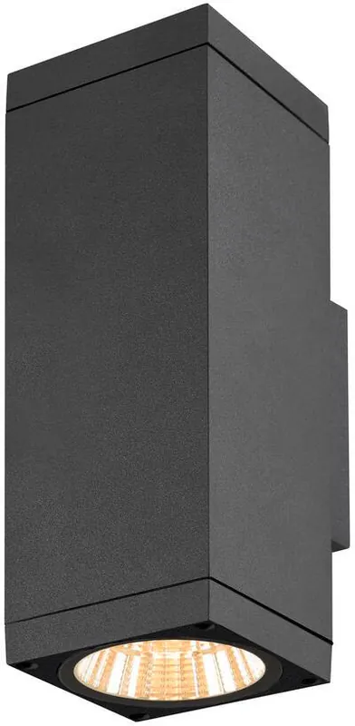 Sichere Zahlung SLV THEO PRO L, Wandaufbauleuchte, up/down, DALI, P2, 2700 K, 30 W, touch, 24°, anthrazit