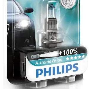 Philips Autolampe H1 X-treme Vision B1 55W 12V P14,5s 12258XVB1 Preisreduziert