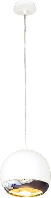 Letzte Chance SLV LIGHT EYE Pendelleuchte mit Rosette, ES111, weiß/chrom