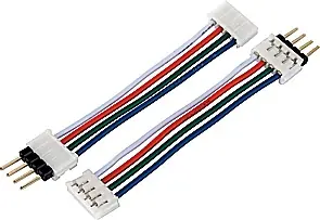 Kostenloser Versand SLV Verbinder für RGB LED-Strips 5cm, 10 Stk.