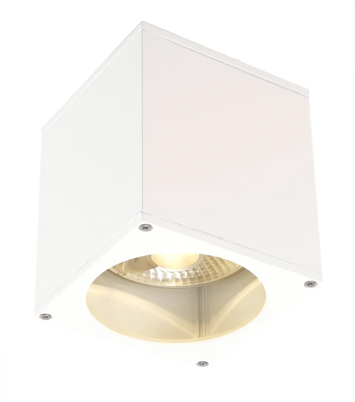 SLV BIG THEO CEILING OUT Deckenleuchte, eckig, weiss, ES111, max. 75 Beliebt