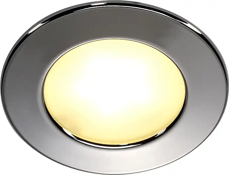 SLV Downlight, DL 126 LED, rund, chrom, 3W LED, warmweiss, 12V Zertifiziert