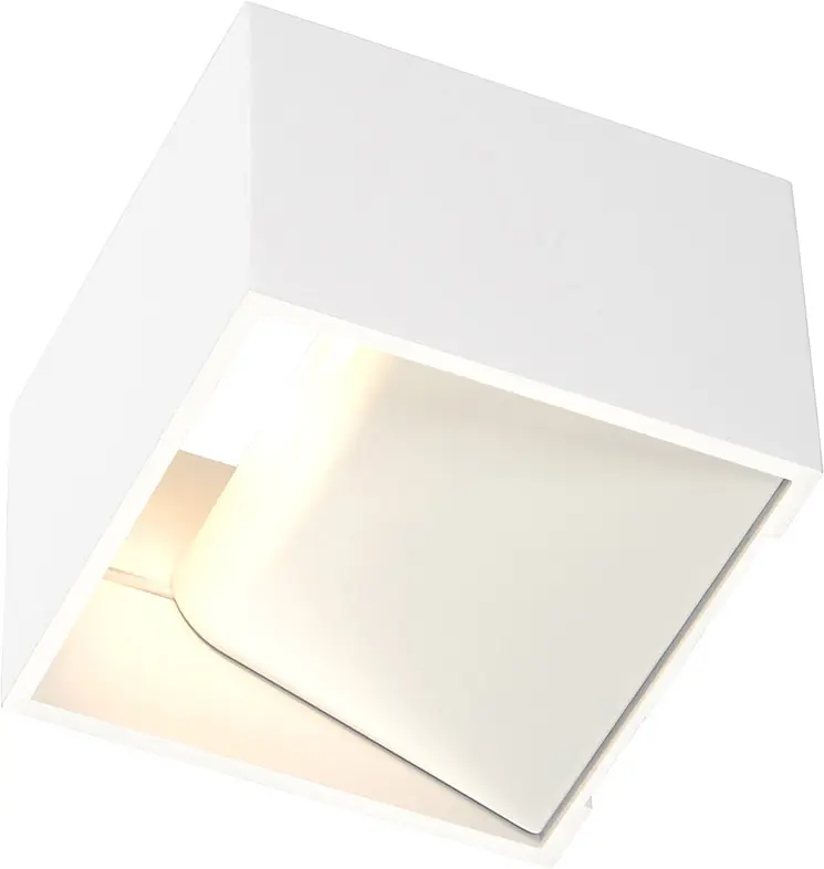 Direkt Vom Hersteller SLV LOGS IN Wandleuchte, eckig, weiss, 5W LED, 3000K