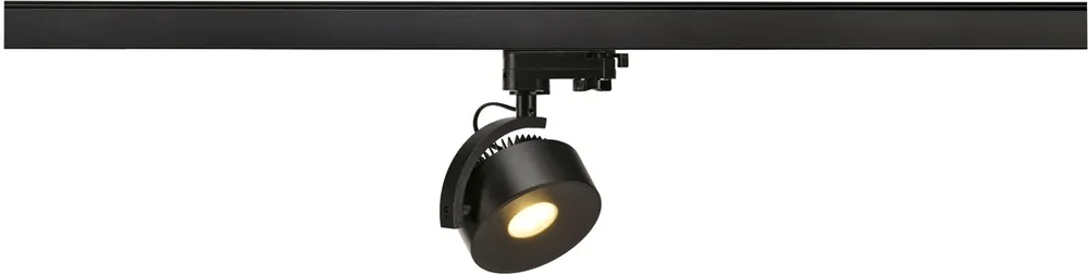 Neu SLV KALU TRACK LEDDISK Leuchtenkopf, schwarz, 3000K, inkl. 3P.-Ad