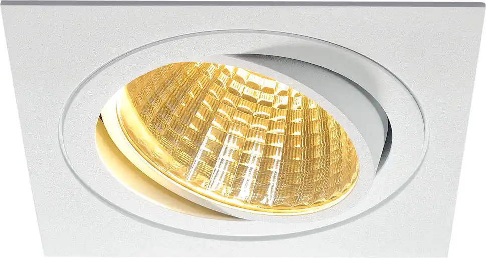 NEW TRIA LED DL SQUARE Set, mattweiss, 25W, 30°,2700K,inkl. Treiber,Clipf. Günstig