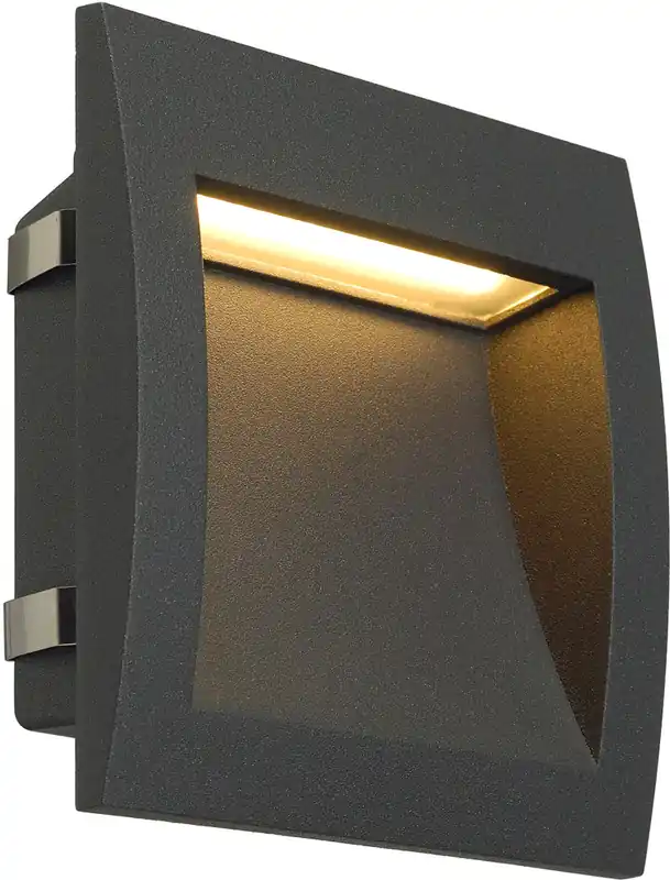 Sichere Zahlung SLV DOWNUNDER OUT LED L, Wandeinbauleuchte, anthrazit