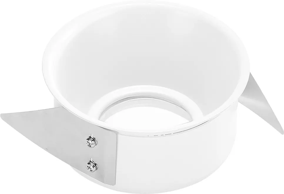 Neu Im Sortiment SLV BLENDE für F-LIGHT, trichterförmig, weiß, mit klarem Glas