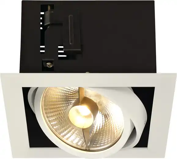 Beliebt SLV KADUX 1 Einbauleuchte, QPAR111, weiß matt, max. 75W