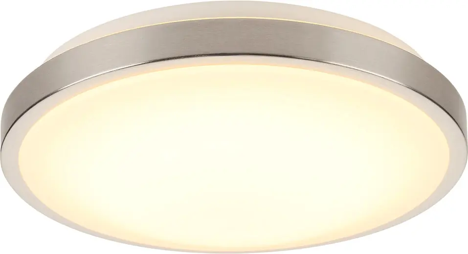 Markenprodukt SLV MARONA Deckenleuchte, LED, 3000K, rund, aluminium gebürstet, 4x3W