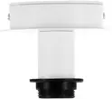 SLV FENDA Deckenleuchte, Deckenrosette, A60, weiß, ohne Schirm, max. 60W Markenprodukt