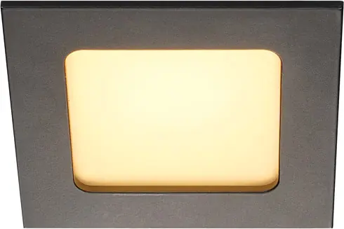 Sofort Bestellen SLV FRAME BASIC Einbauleuchte, LED, 3000K, schwarz matt, Set, 9,4W