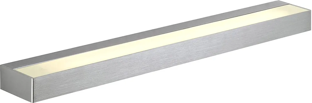 Echt SLV SEDO 14 Wandleuchte, LED, 3000K, aluminium gebürstet, Glas satiniert
