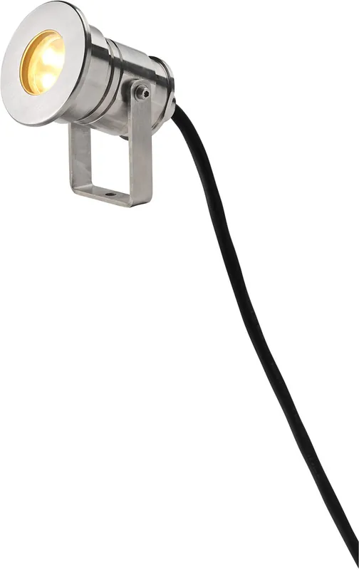SLV DASAR PROJEKTOR Outdoor Strahler, LED, 3000K, IP67, edelstahl 316 Schnäppchen