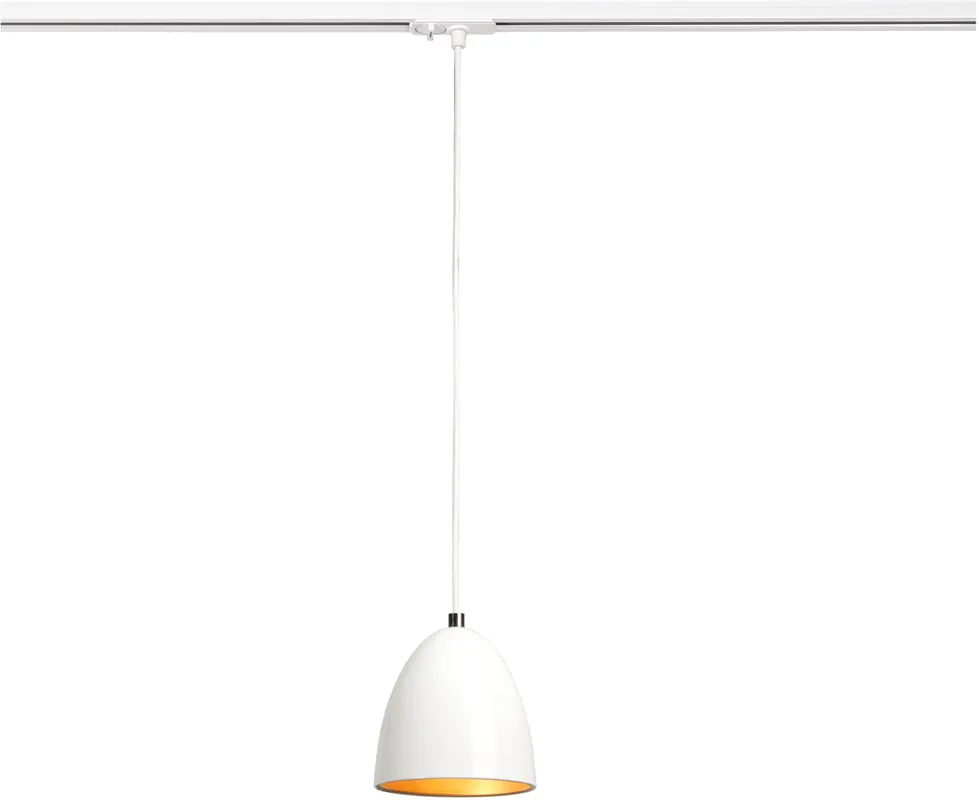 Direkt Vom Hersteller PARA CONE 14 Pendelleuchte, rund, weiss/gold, GU10, inkl. weissem 1P.-Adap