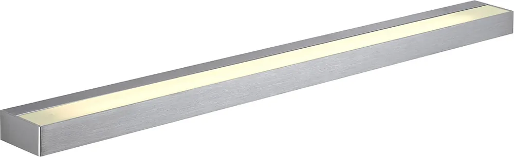 SLV SEDO LED 21 Wandleuchte, eckig alu-brushed, Glas satiniert Neue Kollektion