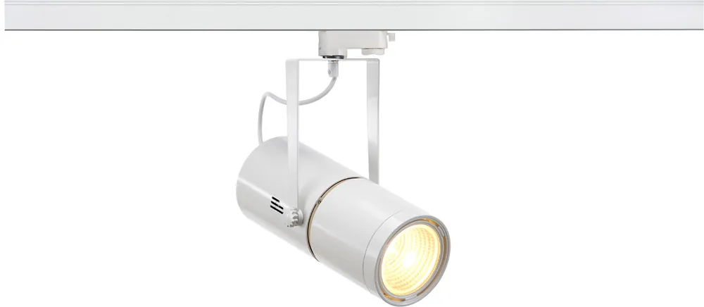 Neu Im Sortiment SLV EURO SPOT EVG, weiss, HQI-T, 50W, 15°, inkl. 3P.-Adapter