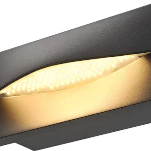 Zertifiziert SLV ADI Outdoor Wandeinbauleuchte, LED, 3000K, IP55, anthrazit, 15,4W