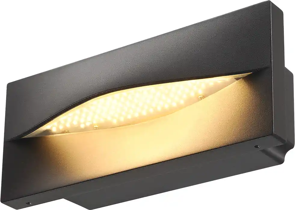Zertifiziert SLV ADI Outdoor Wandeinbauleuchte, LED, 3000K, IP55, anthrazit, 15,4W