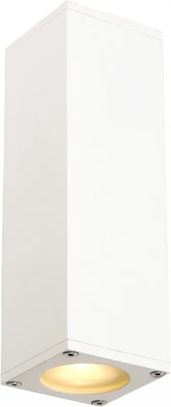 SLV THEO UP/DOWN, QPAR51, Wandleuchte, weiss, max. 2x50W Kostenloser Versand