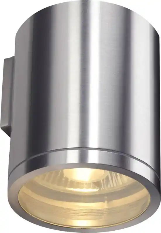 Top-Seller SLV ROX WALL OUT, QPAR11, Outdoor Wandleuchte, alu gebürstet, max. 50W