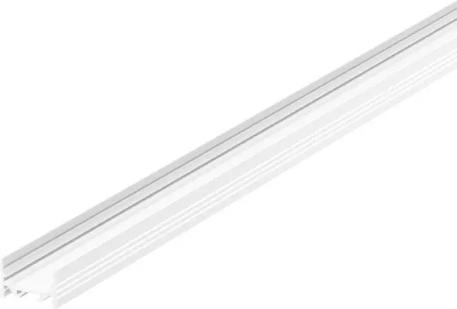 SLV GRAZIA 20, Aufbauprofil, LED, flach, gerillt, 3m, weiß Beliebt