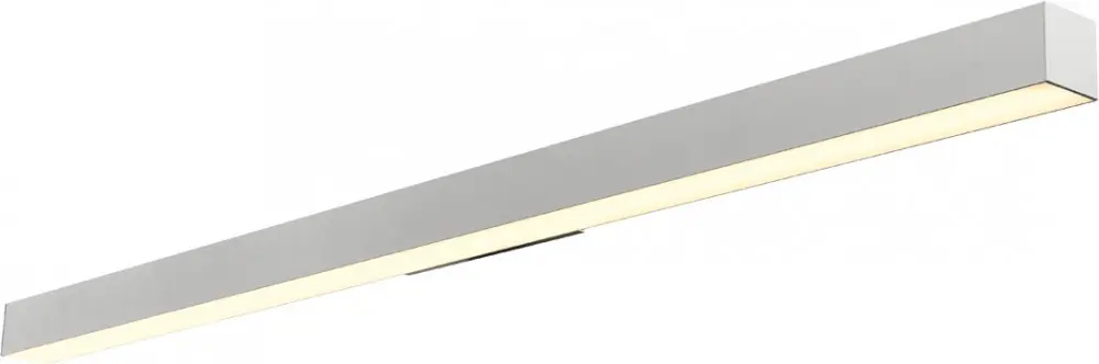 Direkt Vom Hersteller SLV Q-LINE, Wandleuchte, LED, 3000K, silbergrau