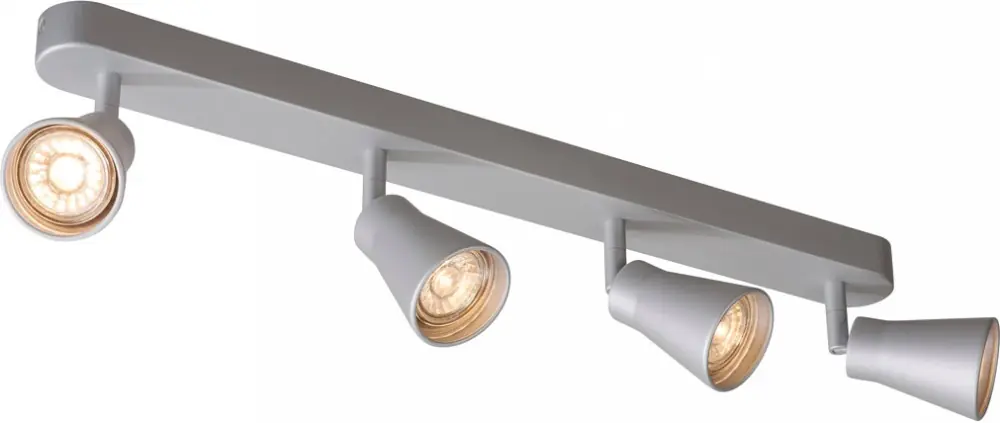 SLV AVO CW Quad, Indoor Wand- und Deckenaufbauleuchte, QPAR51, silber Echt