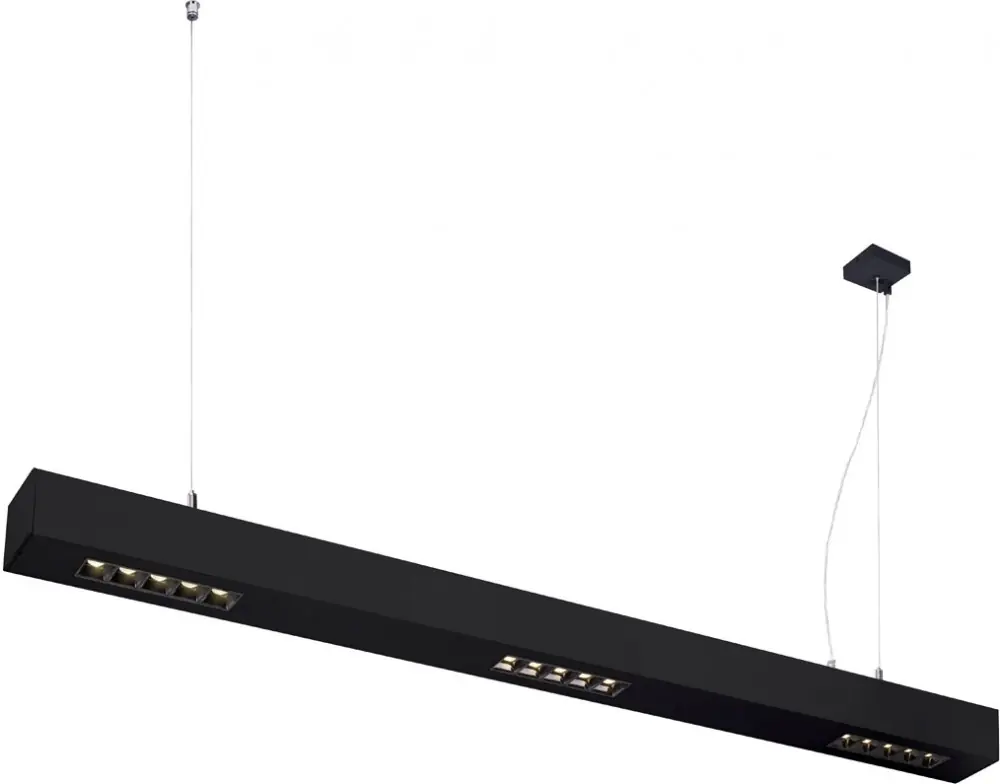 Nur Für Kurze Zeit SLV Q-LINE PD, LED Indoor Pendelleuchte, 1m, BAP, schwarz, 4000K