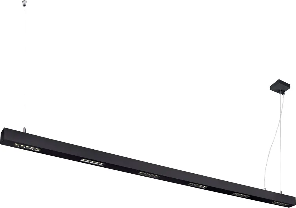 Ausverkauf SLV Q-LINE PD, LED Indoor Pendelleuchte, 2m, BAP, schwarz, 4000K