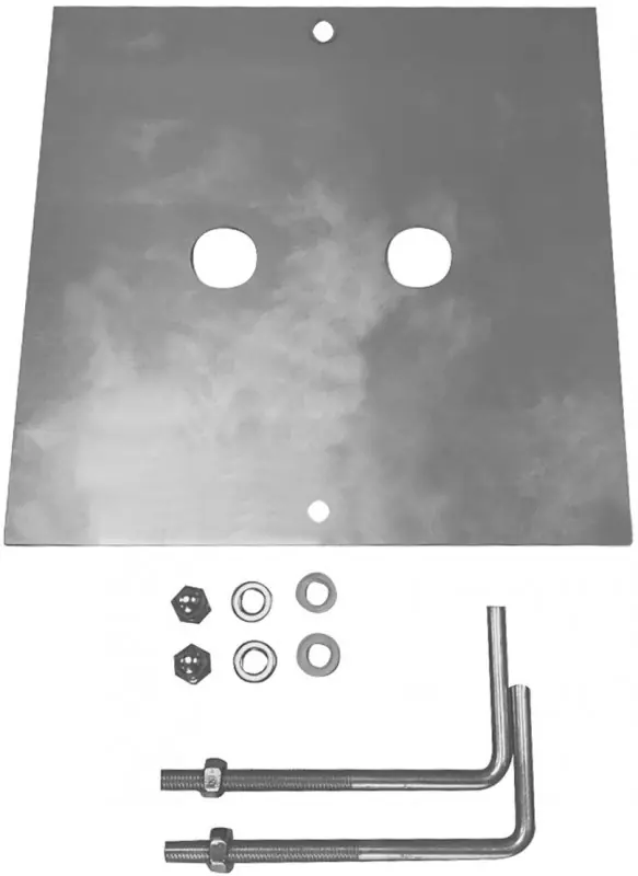 SLV Betonankerset für SQUARE POLE, ROX ACRYL POLE und ARCOLOS UP BEAM,Edel Neue Ware