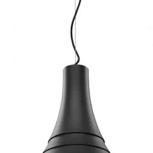 Wochenendangebot SLV BATO 45 PD, LED Indoor Pendelleuchte, schwarz/messing, LED, 2700K