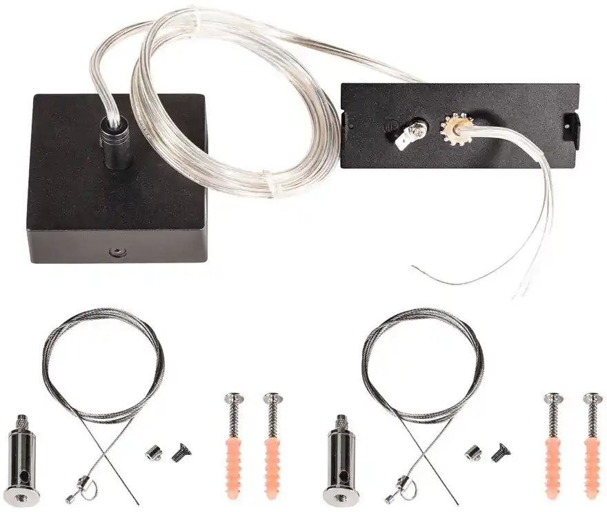 Top-Preis SLV TEC KALU Abhängeset, schwarz