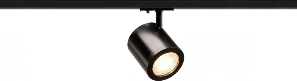 SLV ENOLA_C, Strahler f. 1Phasen Hochvolt-Schiene, 3000K, schwarz, 55° Neuheit