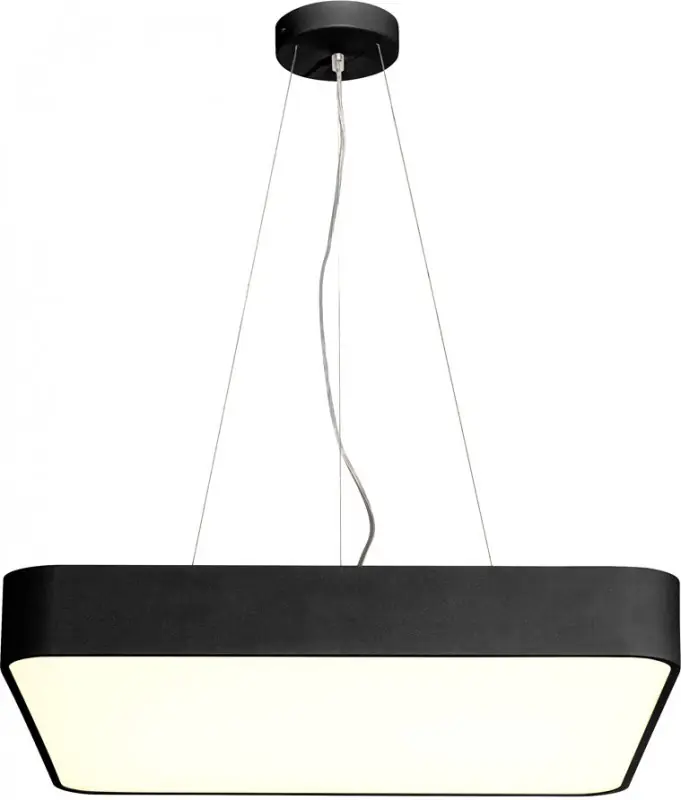 SLV MEDO 60, Deckenleuchte, LED, 3000K, eckig, schwarz, 1-10V Knallerangebot