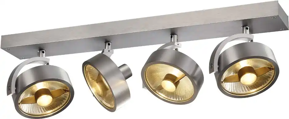 Knallerangebot SLV KALU CW, Indoor Wand- & Deckenaufbauleuchte, QPAR111 4x alu gebürstet