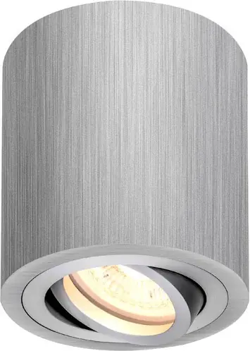 SLV TRILEDO CL, Indoor Deckenaufbauleuchte, QPAR51, alu gebürstet, max 10W Top-Seller