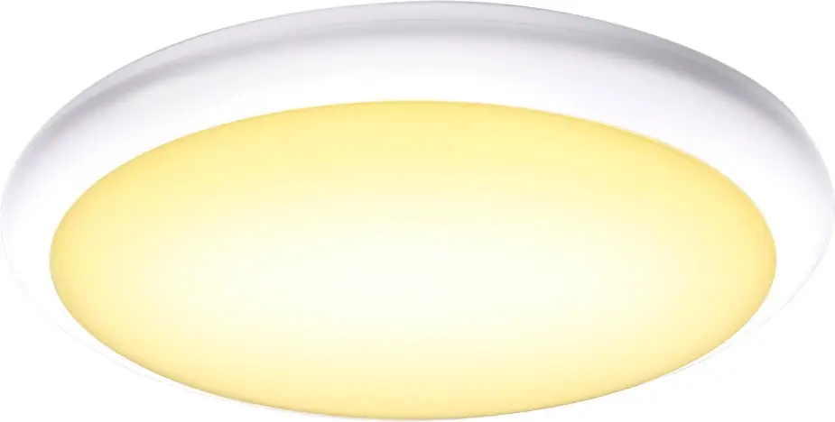 SLV RUBA 16 CW, LED Outdoor Wand- und Deckenaufbauleuchte, weiß, IP65 Garantierte Lieferung
