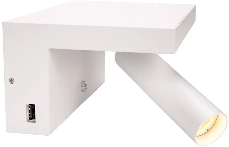 SLV KARPO Bedside, LED Indoor Wandaufbauleuchte, weiß, 3000K Neue Ware