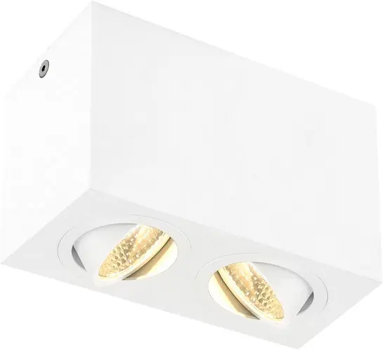 SLV TRILEDO, LED Indoor Deckenaufbauleuchte, 2x, weiß, 3000K, 16W Top-Preis