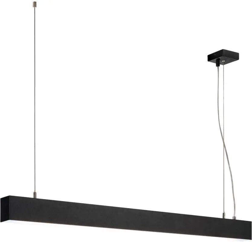 SLV GLENOS Profilpendelleuchte, LED, 4000K, schwarz, 1 m, 43W Wochenendangebot