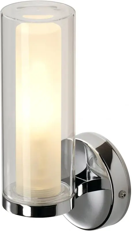 Neue Kollektion SLV WL 105 Wandleuchte, chrom, doppelt Glas, 1xE14