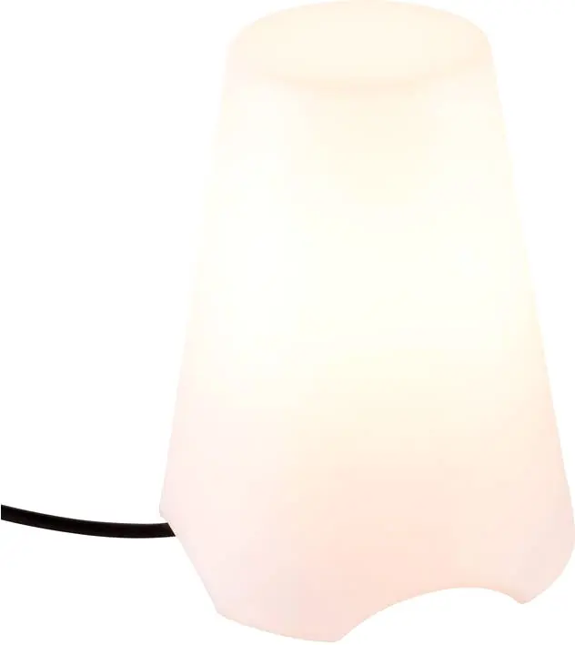 SLV KIROCONE TL, Outdoor Tischleuchte, E27, IP44, weiss, max. 60W Saisonangebot