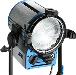 ARRI True Blue T2, 2000W, MAN, blau-silber, ohne Stecker Direktkauf